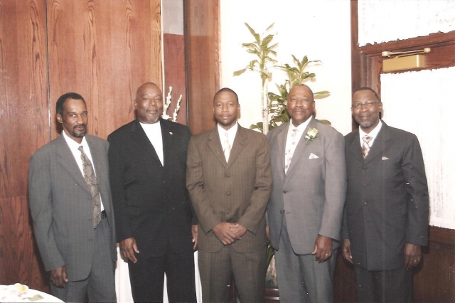 Downing Brothers: 
LV Jr, Arthur,Peter,Eugene Sr and Jimmie Sr 